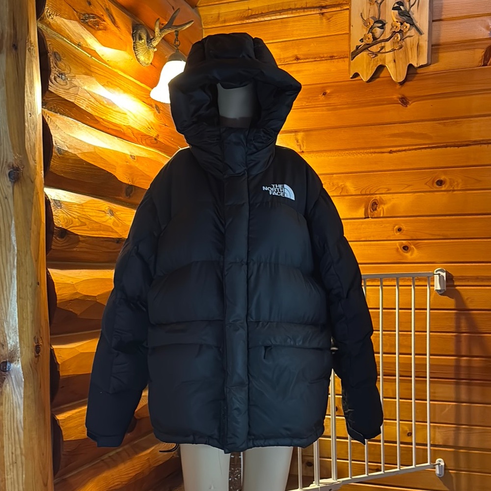 The North Face Black Puffer Jacket with Insulated Warmth
